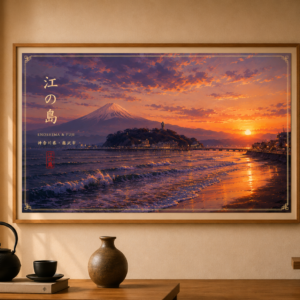 Affiches japonaises premium sur toile – Collection Japon Rêvé 60 × 40 cm